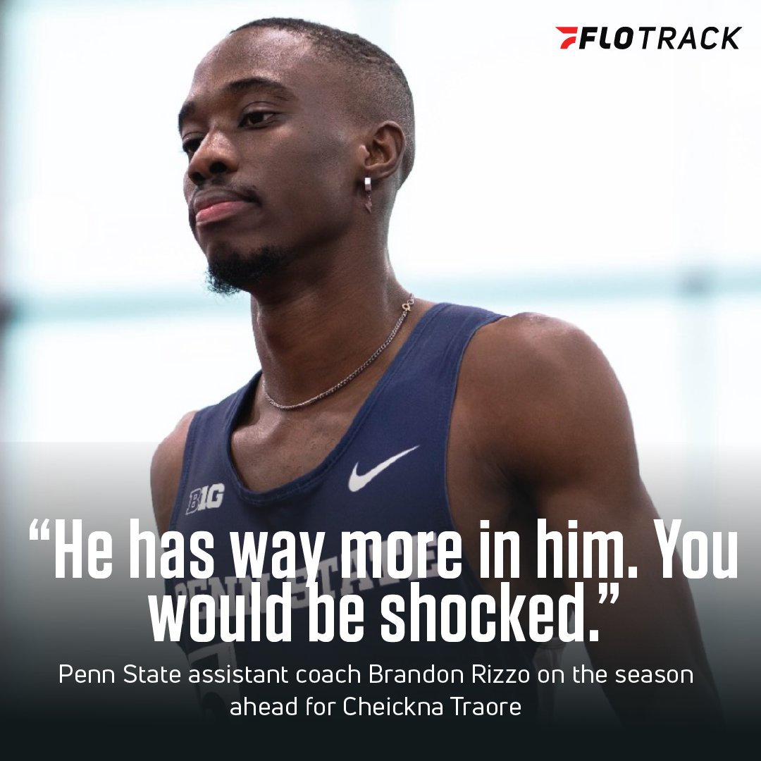 Cheickna Traore wasn’t a star when he graduated high school in 2019. But after setting two NCAA DIII records at Ramapo and transferring to @PennStateTFXC for his final graduate season, few would doubt that now. How Traore transformed into one of the top sprinters in the NCAA:…