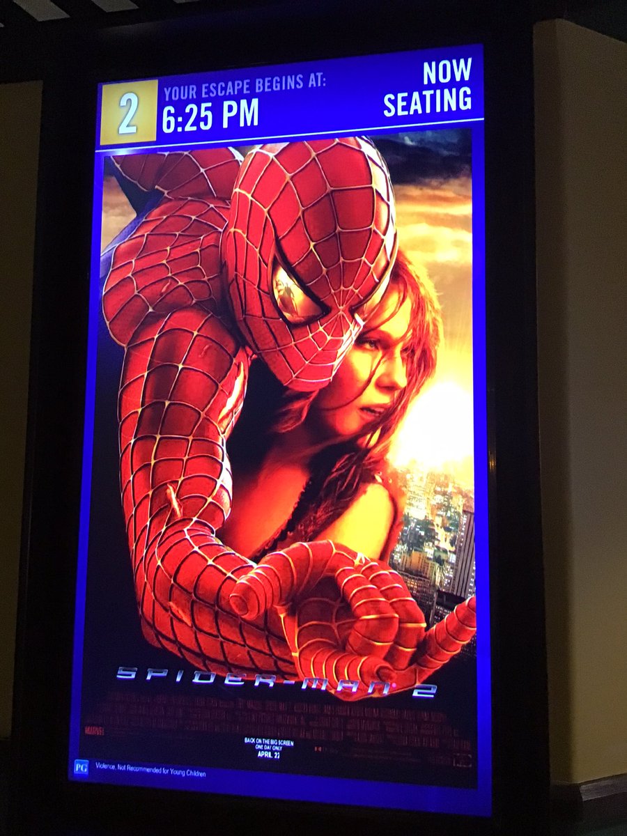 Went back in time to 2004! Time for Spider-Man 2!