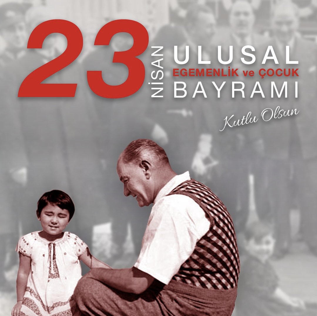 Ata'mız Ulu Önder Mustafa Kemal Atatürk’ün çocuklara armağanı 23 Nisan Ulusal Egemenlik ve Çocuk Bayramımız 104 yaşında. Aynı coşkuyla nice bayramlara🎈 #23Nisan #Atatürk #SmartOpt