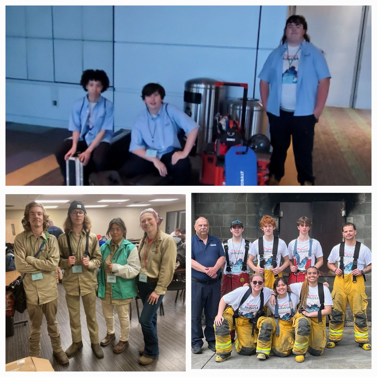 A BIG CONGRATS to all of our participants in #SkillsUSA state competition this weekend! @NHREC_CTE_WL is so proud of you all! #WeAreNewHorizons #leadingboldly @NHREC_VA