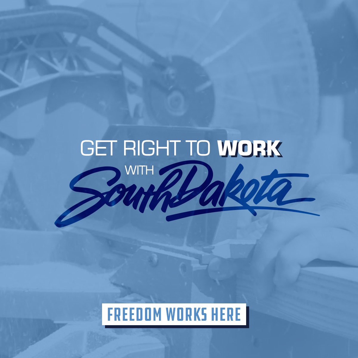 South Dakota has no income tax and apprenticeship training, so you’ll be on the job in no time. Join the freest workforce in the nation and see why Freedom works in South Dakota. FreedomWorksHere.com