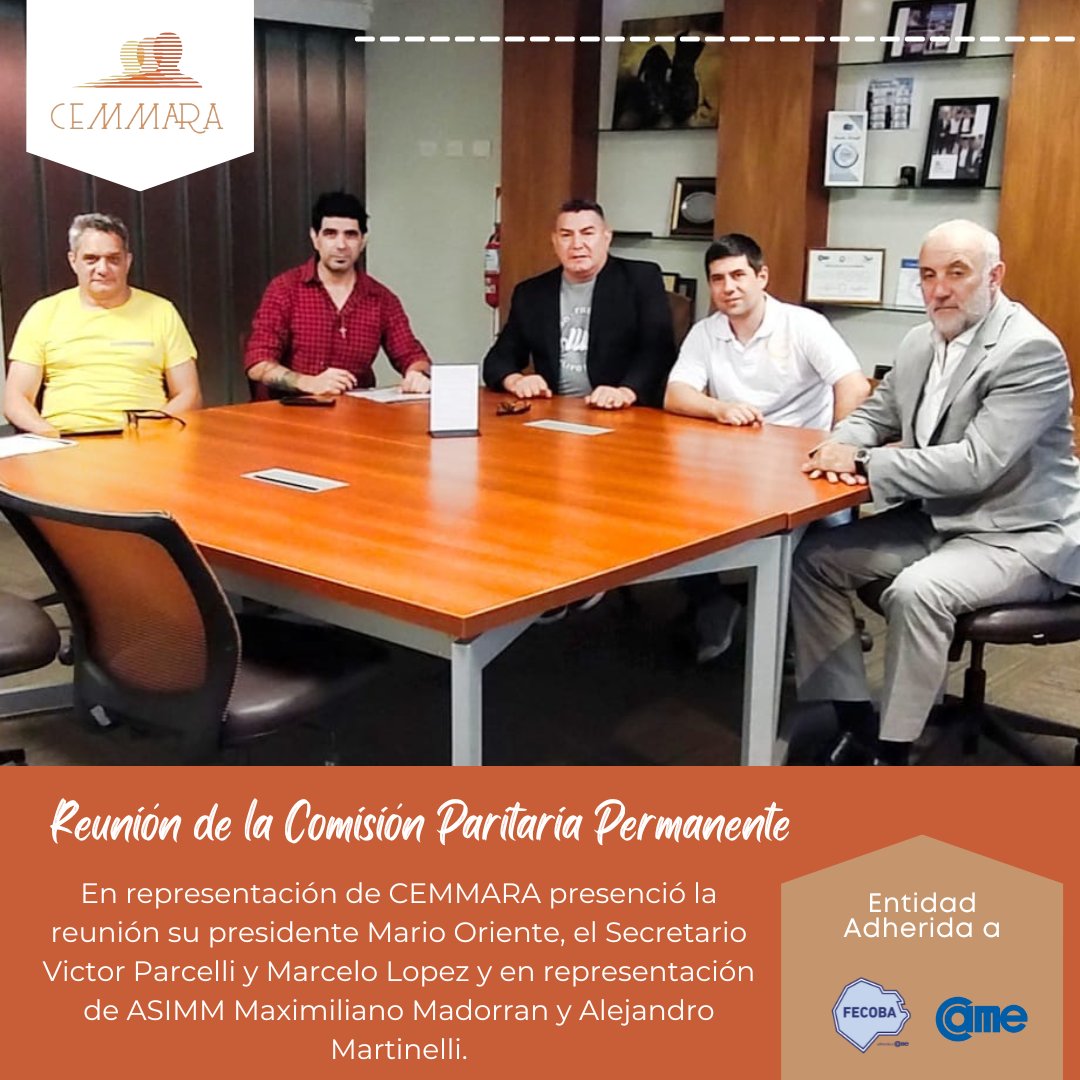 Les compartimos las últimas gestiones realizadas por CEMMARA
<a href="/ASiMM1804/">ASiMM sindicato</a> <a href="/maritooriente/">Mario Oriente</a> <a href="/FECOBAORG/">FECOBA</a>