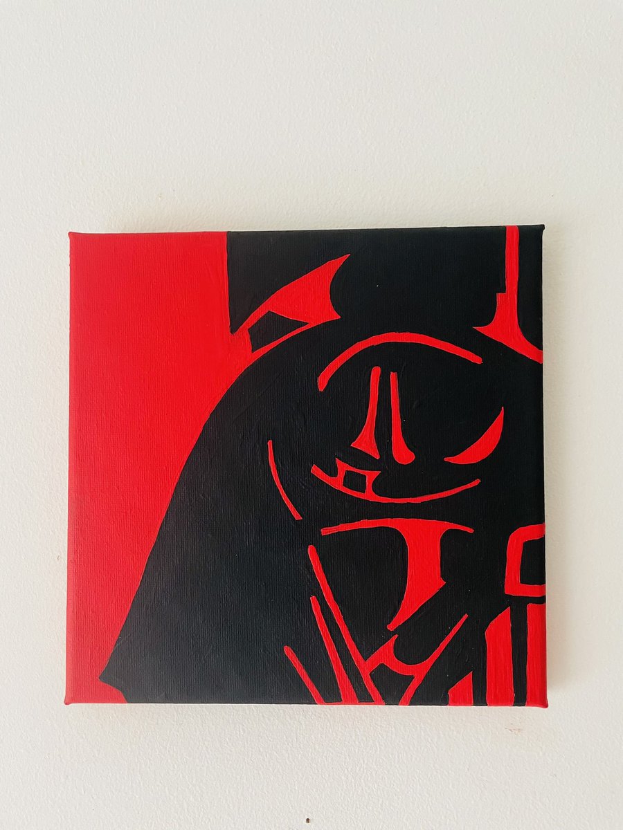 Bueno este es el primer Darth Vader terminado #QueLindoSerManudo ❤️🖤
Si quieren uno, me mandan un DM , sin miedo al éxito