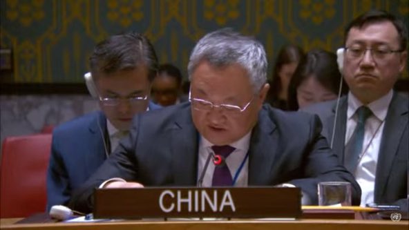 🚨Kosovo🇷🇸🇨🇳 Representative of China to the UN: 'We call on all parties to work within the framework of UNSC Resolution 1244 and to reach a sustainable solution through dialogue. During this process, the sovereignty and territorial integrity of Serbia must be fully respected.'