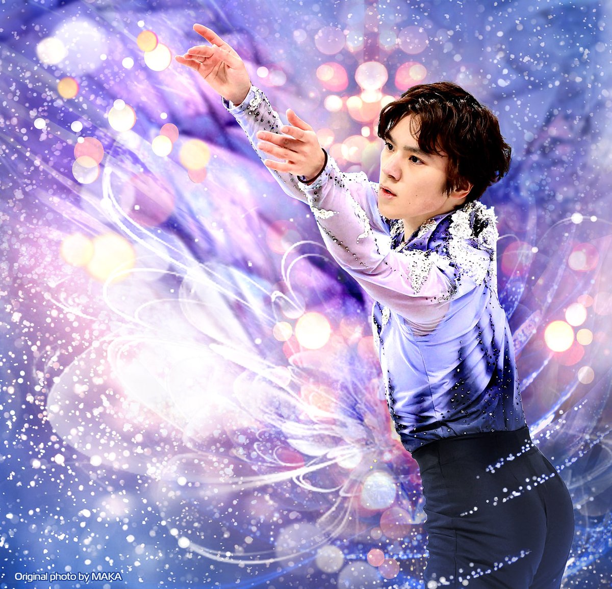 I love you is one of Shoma’s most beautiful programs. Adult, meaningful, graceful skating enchants and remains in the heart. ❤️✨

#宇野昌磨 #ShomaUno
#GoodLuckShoma