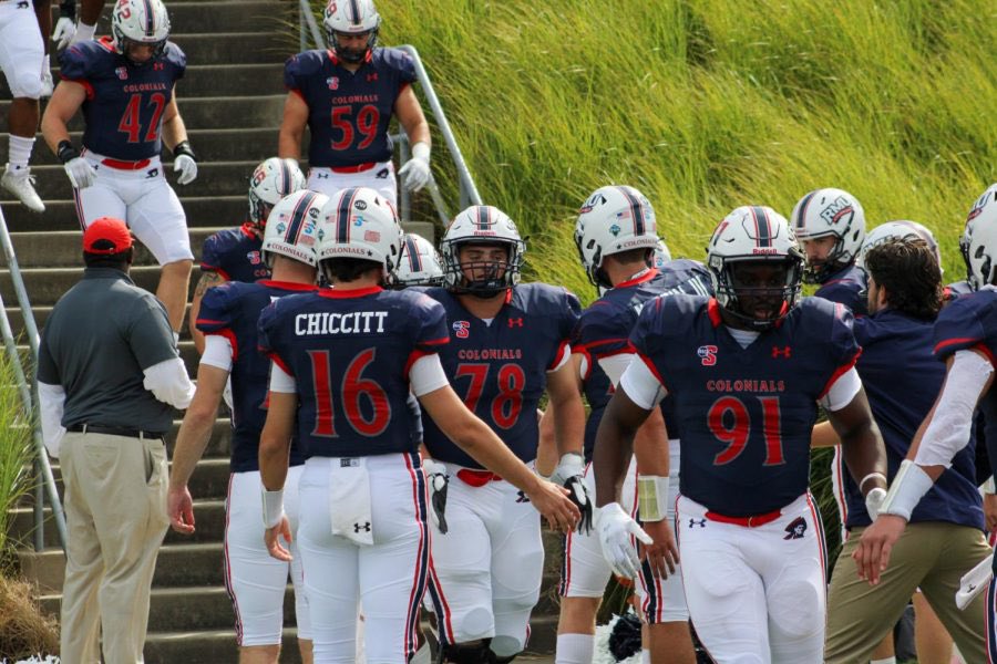 After a great conversation with @Rom34Smith I am blessed to receive an offer from Robert Morris University @RMU_Football @_PopeFootball @_FocusTraining_