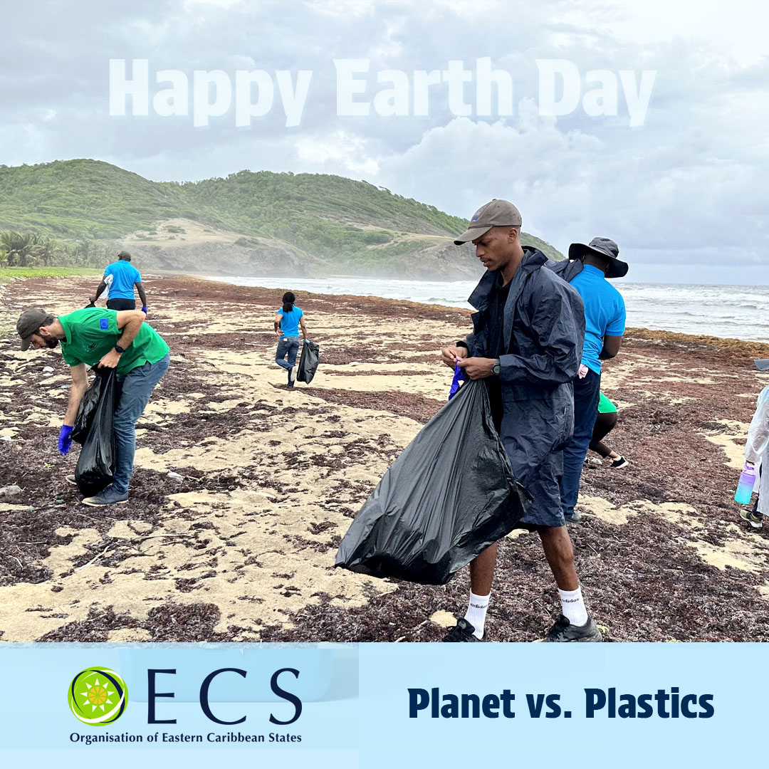 Addressing the issue of plastic pollution in the OECS is a major priority for the OECS Commission. Today, we join the international community in recognising Earth Day under the theme 'Planet vs. Plastics.' #RecycleOECS #EarthDay2024