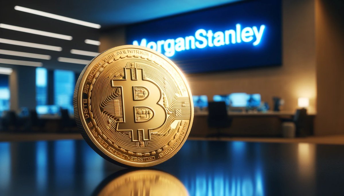 BitcoinArchive's tweet photo. JUST IN: Morgan Stanley filed a prospectus to add #Bitcoin exposure in 2 of their funds:

- Discovery Portfolio
- Growth Portfolio

- MS also filed for Bitcoin ETF exposure in a dozen funds earlier this month.

- Morgan Stanley sent #Bitcoin compliance & education materials out to all advisors 3 weeks ago in preparation to approve Bitcoin ETFs for its network of advisors to sell to clients.

Morgan Stanley has $1.5 Trillion in assets under management.
