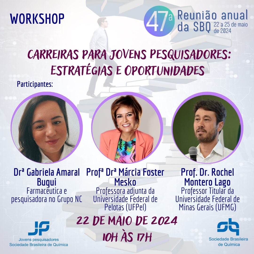 Younger Researchers - Brazilian Chemical Society tweet media