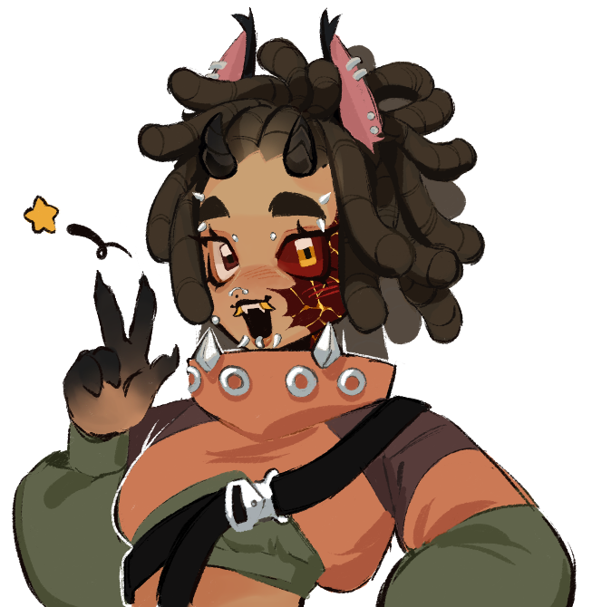 Doodle commissions!!! 
1 <a href="/twinxdark/">saige 🍉🇵🇸</a> 
2 <a href="/R4BlDLY/">fig</a> 
3 <a href="/Blu_BBug/">Moved! @TheBlu_Bug</a> 
4 <a href="/HoneyDewVT/">HoneyDew🐶❤️‍🔥</a>  
ty for commissioning me, absolutely loved to draw all your OCs and Shilo !!! ^^