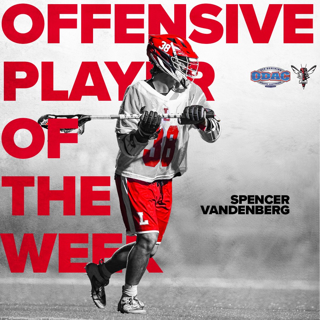LynchburgMLAX's tweet photo. Lynchburg Men’s Lacrosse:
CONGRATULATIONS to Spencer Vandenberg ‘26 and Tyler Hadley ‘GR…
O and D ODAC Players of the Week!!! https://t.co/OdD0QsgLl4