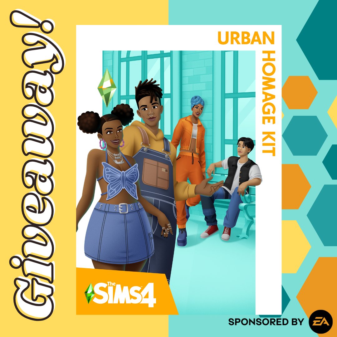 #sponsoredbyEA 
Thanks to the #EACreatorNetwork, I'm doing a GIVEAWAY of the new #UrbanHomage kit (for PC/EA app)!

How to enter: 
🐝follow @BeezoPlays 
🐝like this post
🐝retweet

Giveaway ends:  April 26, 2024 @ 5:00PM CT. 
#TheSims #TheSims4 #UrbanHomageKit