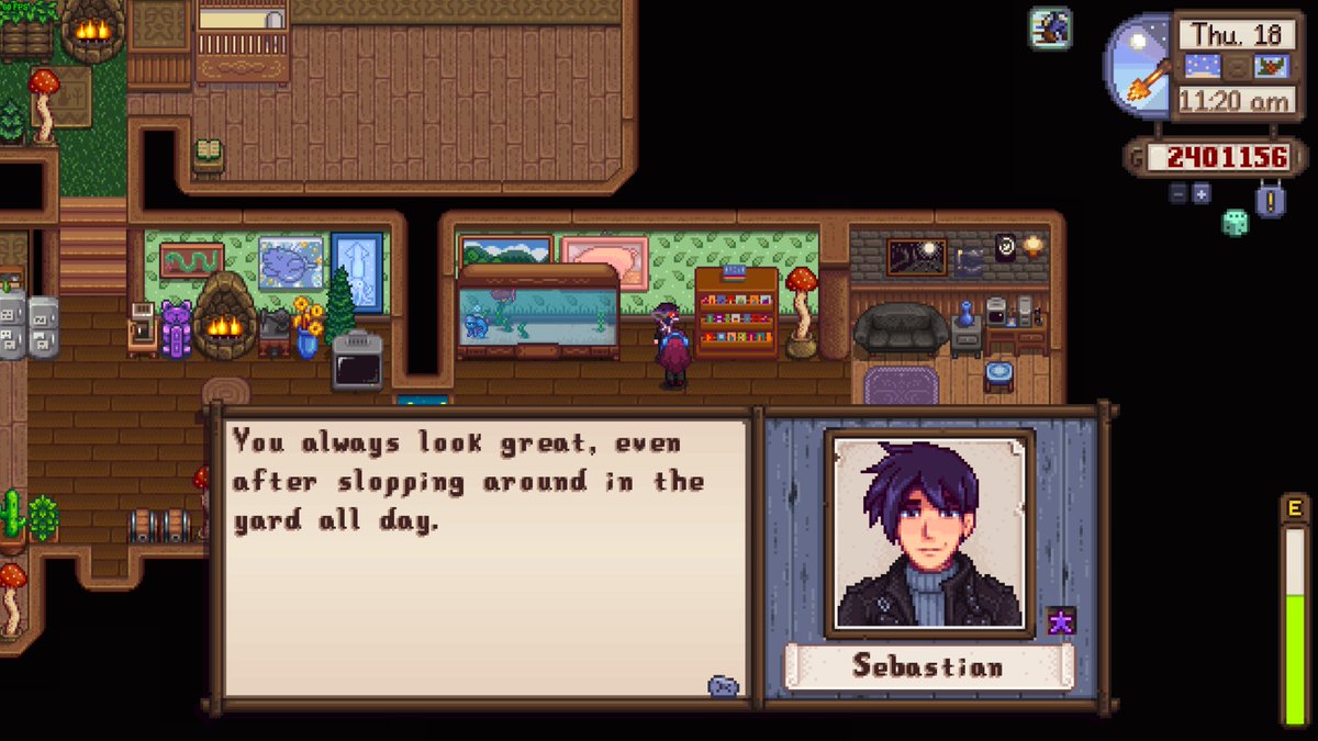 after i've been WHAT??!! #sdv #stardewvalley #stardewvalleysebastian