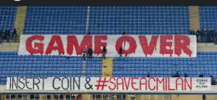 mattew_ms's tweet image. Ci avete tolto tutto, svuotati totalmente dalla passione per questa squadra, non ci vedrete più per molto tempo, non meritate assolutamente nulla. @acmilan 👋🏻👋🏻