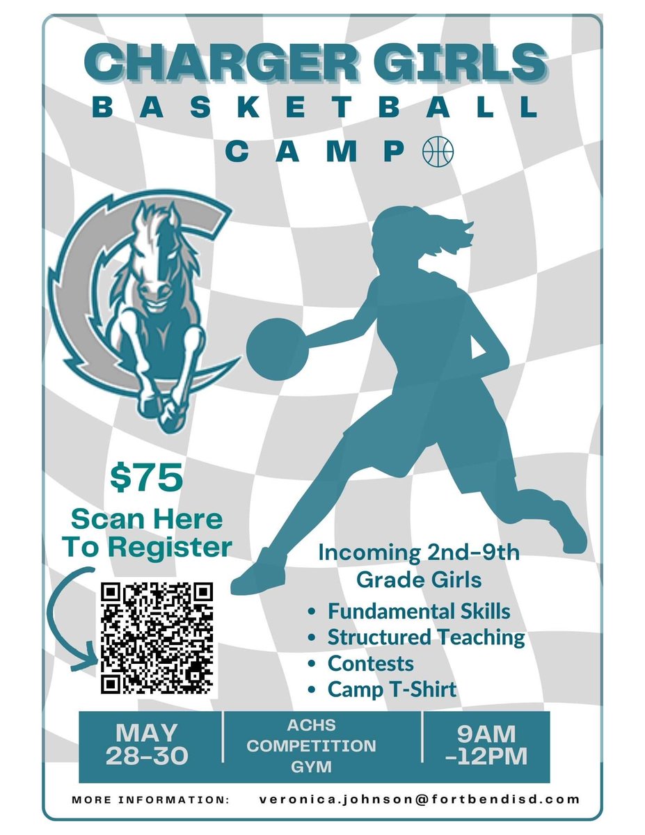 Come join us for a two-day, girls basketball camp opportunity that is being hosted by our own Crawford Highschool Girls Basketball program.