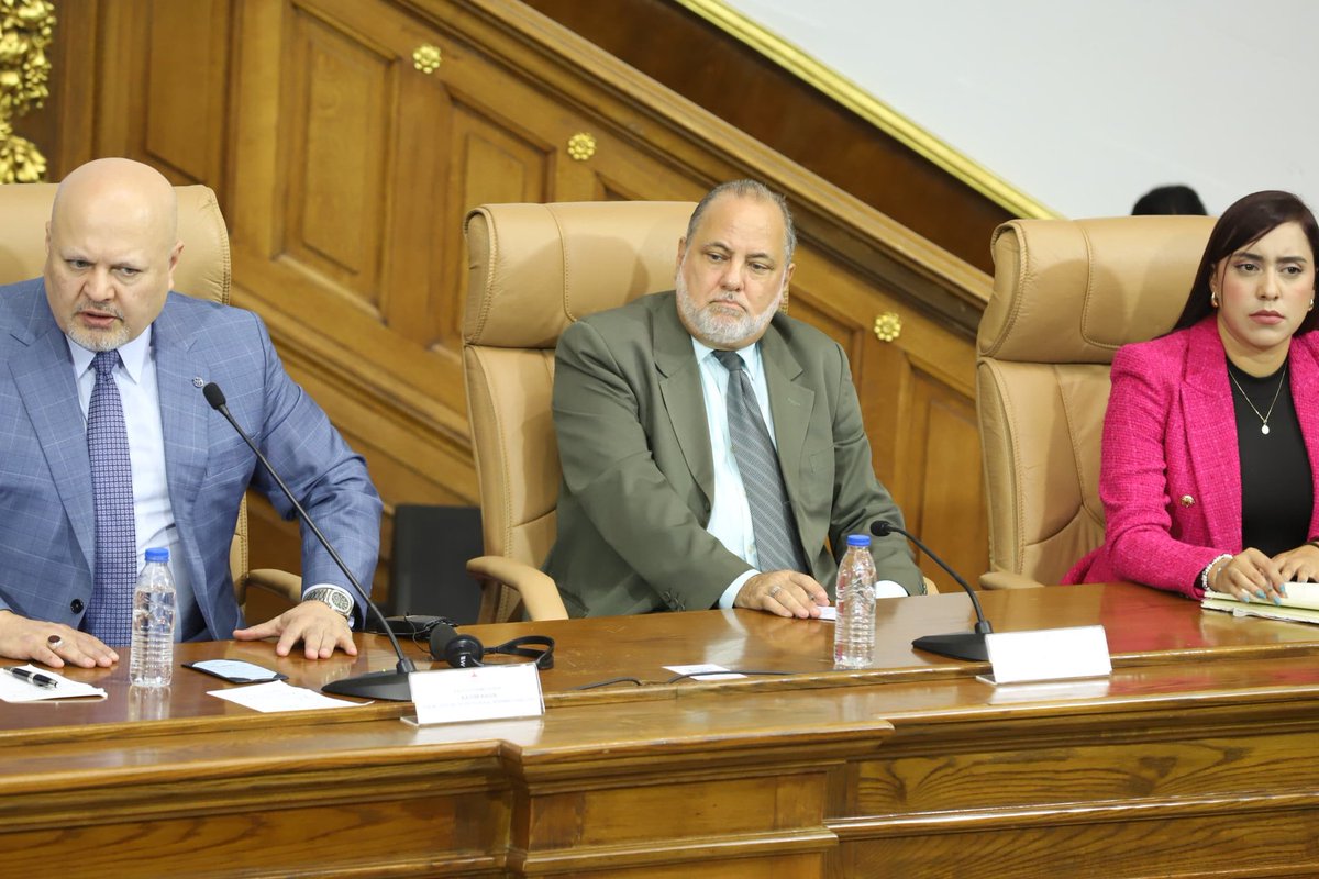 Defensoria_Vzla's tweet photo. #EnFotos Desde el Hemiciclo Protocolar @Asamblea_Ven el Defensor del Pueblo, Alfredo Ruiz, participa en el Lanzamiento del Plan de Trabajo entre la Fiscalía de la Corte Penal Internacional y la República Bolivariana de Venezuela. https://t.co/GHetvxpGb6