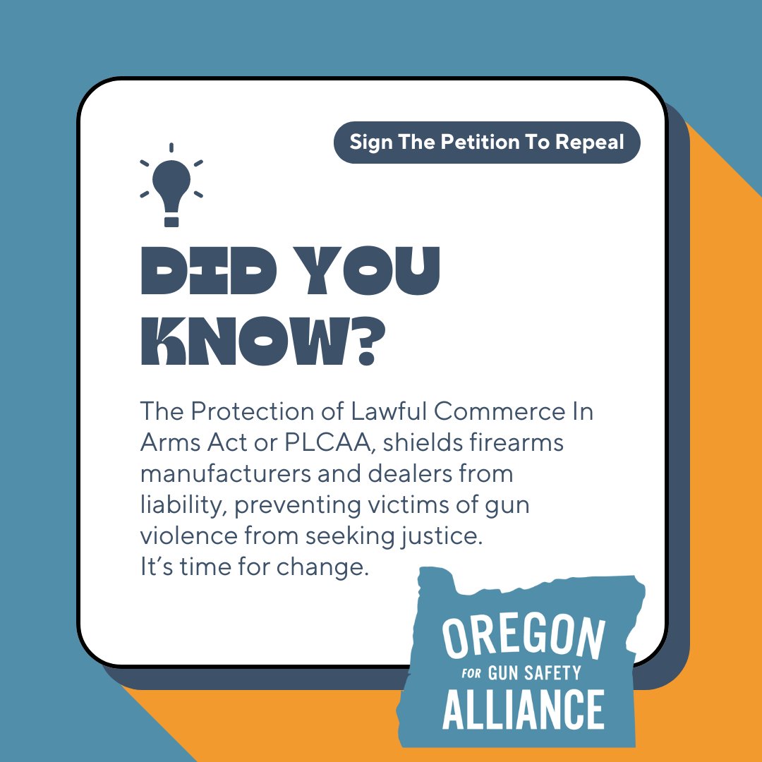 tinyurl.com/4z6rj4wt
#repealPLCAA #EndGunViolence