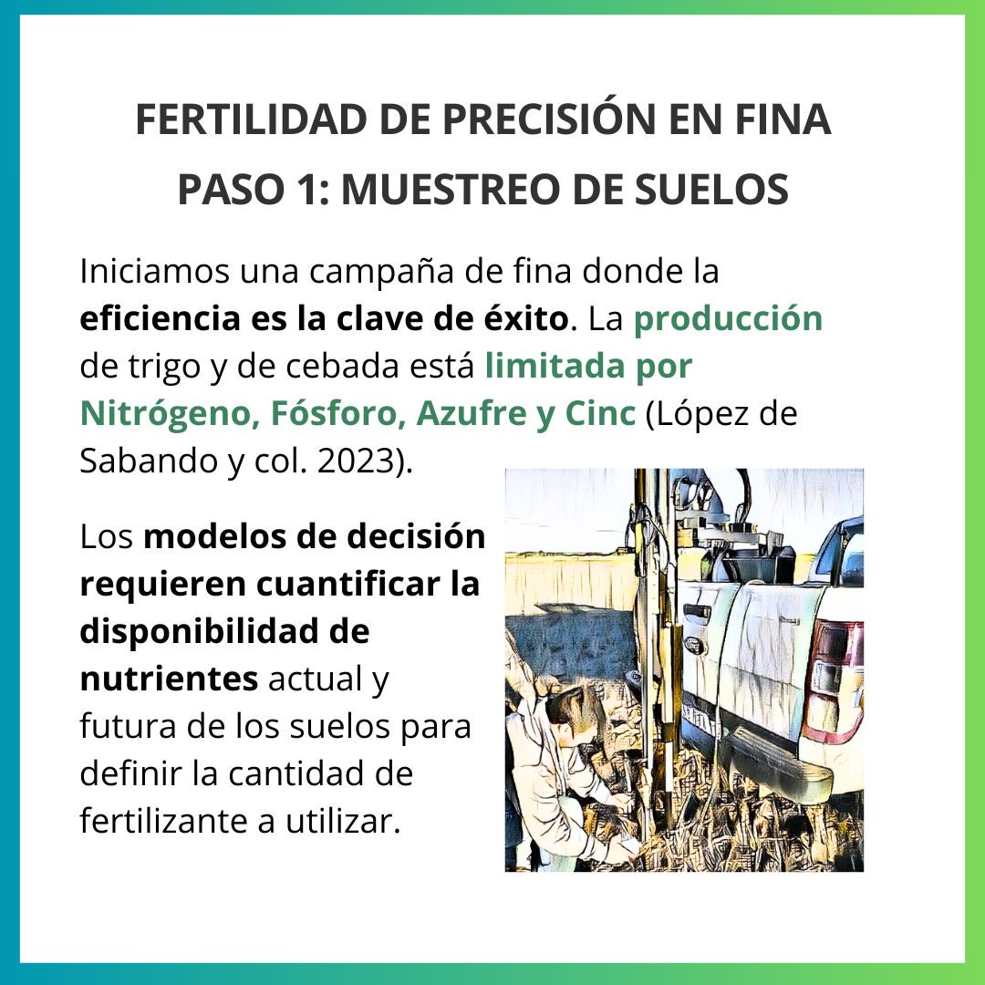 LopezdeSabando's tweet photo. Boletín técnico 03 - HORIZONTE. Fertilidad de precisión en fina. Paso 1: Muestreo de suelos. https://t.co/OLbPAVWQcT