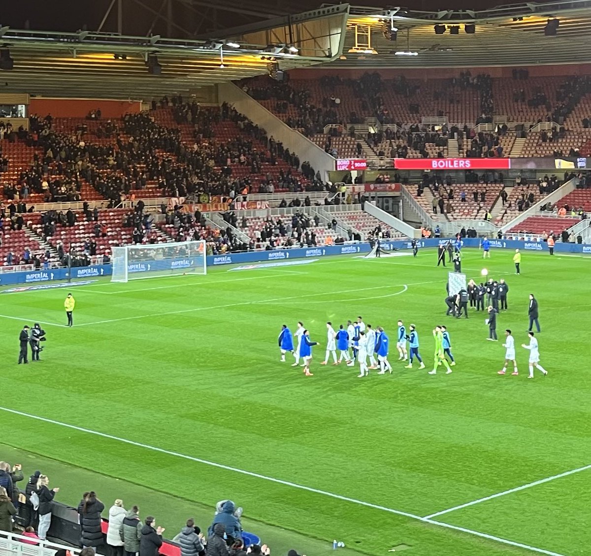 roclufc's tweet photo. Nice to celebrate Sons of Revie release day with victory in The Greatest Man’s hometown. Massive admiration for the lads getting that result, Rutter back on song makes all the difference! #lufc #keepfighting https://t.co/tDOb5KGwck