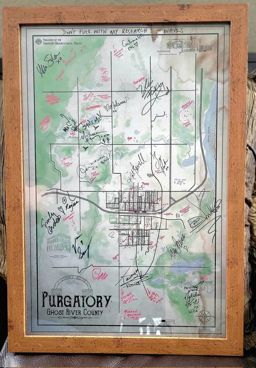 If you plan on wandering around Purgatory & the surrounding countryside, you can still purchase a handy-dandy map, annotated by the ever helpful Waverly herself! Maybe you can finally pin down that disappearing staircase in the Pine Barrens? zazzle.com/print_value_po… #WynonnaEarp