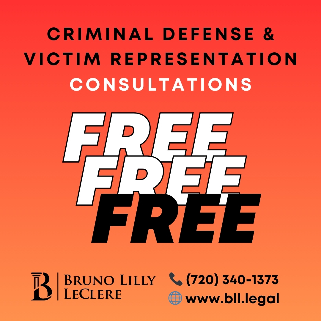 Schedule a free consultation with Bruno Lilly LeClere this week!
📞 (720) 340-1373 🌐 bll.legal
.
.
.
.
.
.
#BrunoLillyLeClere #BLL #COAttorney #COLawyer #DefenseAttorney #NOCO #felony #misdemeanor #DV #DUI #DWAI #LawFirm #ContactUs #local #representation #LawyerUp