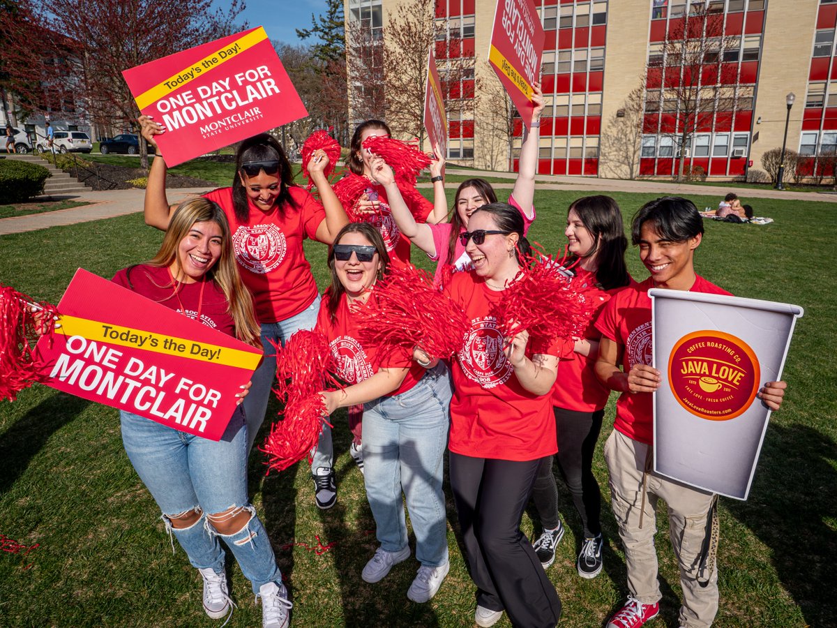 On #1Day4Montclair we get together for a day of action and celebration! 🎁 

Join the campus community, April 25 to make a big impact. All donors, no matter the size of your gift, will receive a $5 coupon to Java Love Roasting Co. 

Start early ➡️: brnw.ch/21wJ4ja