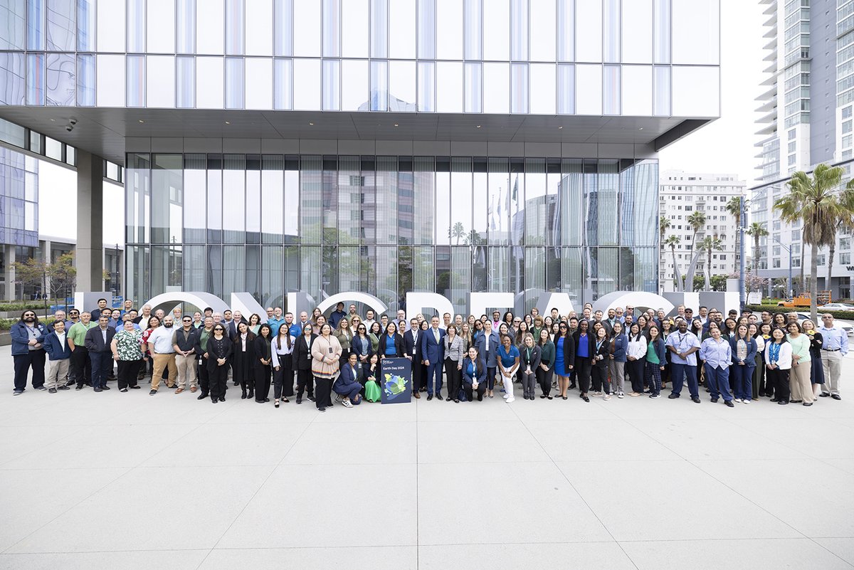 Happy Earth Day from the staff of the Port of Long Beach! As The Green Port, we work every day to improve the life of our community while remaining a major economic engine for Southern California.