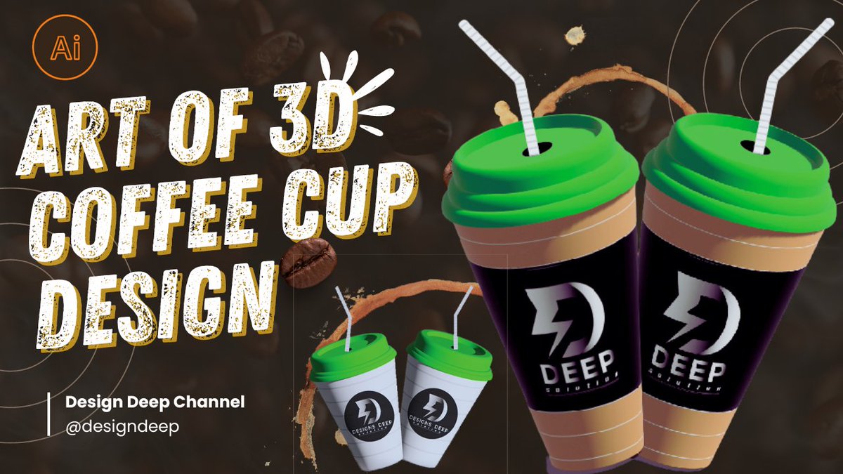 abdulaz82368500's tweet image. Master the Art of 3D Coffee Cup Design: Quick &amp;amp; Easy Adobe Illustrator Tutorial

#CoffeeCraze #IllustratorMagic #DIYDesign #AdobeArtistry #CreativeCups #DesignTutorial 

Learn to visit the channel's new video tutorial 
youtu.be/dPNxXfOYrH4
Retro Design Deluxe
