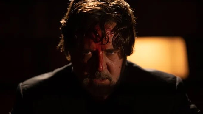 First look at Russell Crowe in ‘THE EXORCISM’ The film follows an actor who starts to mentally unravel whilst filming a supernatural horror movie. In theaters on June 7