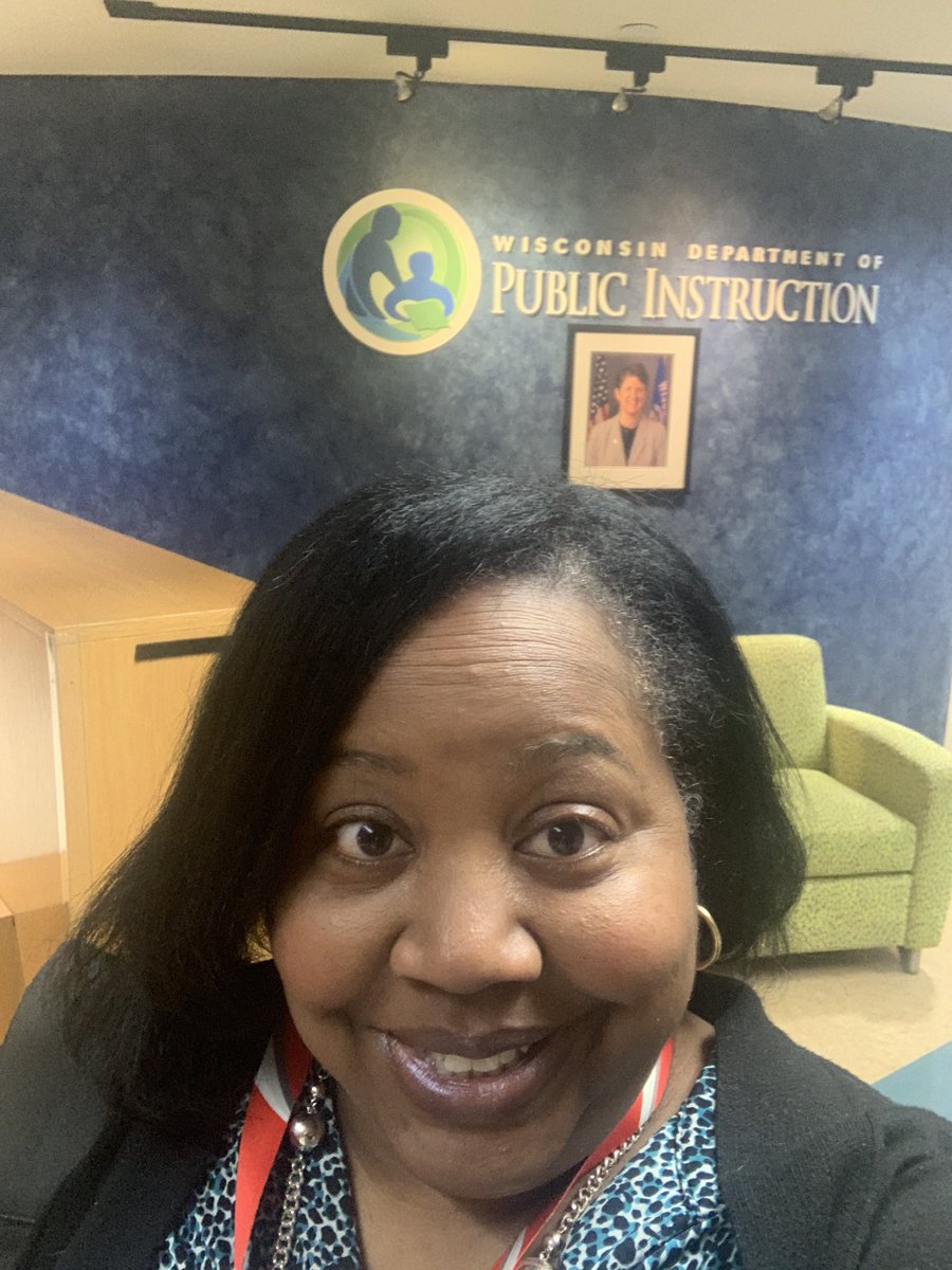 chamirmurphy's tweet image. First day on my new job as Educational Coach for Wisconsin DPI #LeadershipMatters