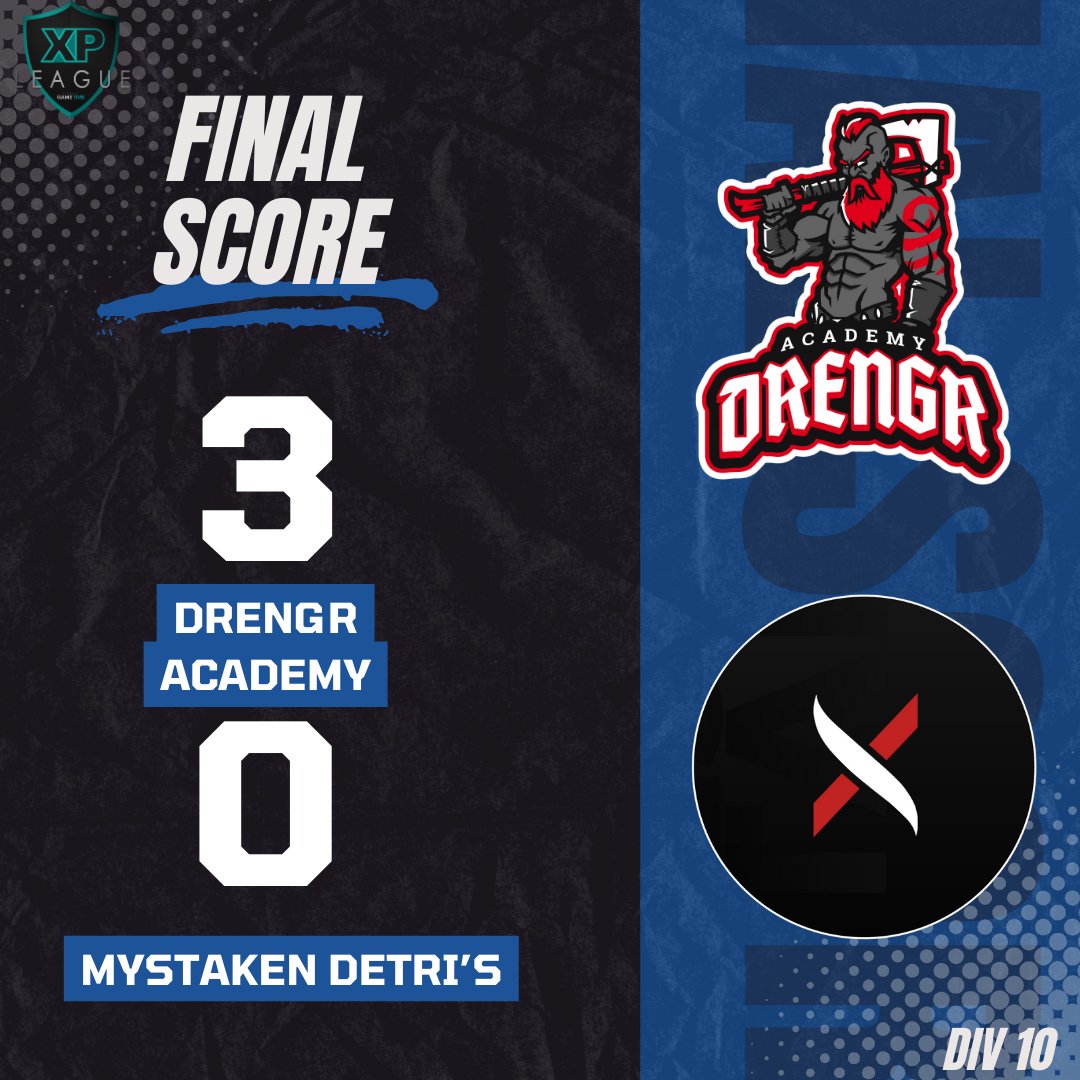 Big Plays tonight Lads !!

3-0 tonight! Well played 🤟 
Advancing to the next round! Lets Go!!!

Bring on the next....        

#DES #DrengrEsports
