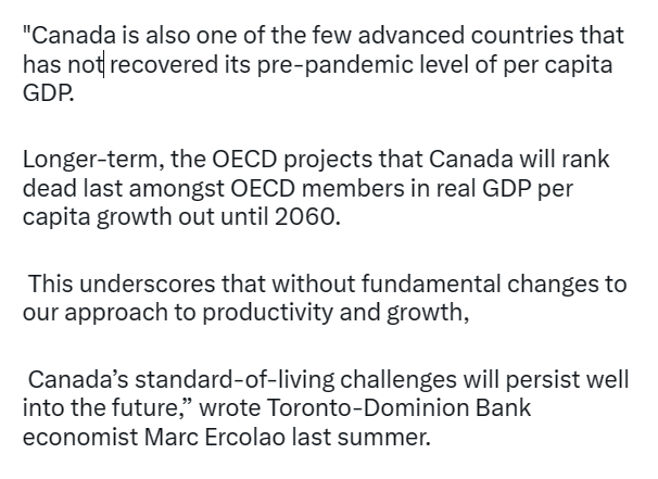 @rexglacer 'Trudeau has damaged Canada’s economy, housing market, and health-care system... ... while increasing taxes and racking up huge amounts of debt, earning him derision from experts & pundits on both sides of the border.' From @dianefrancis1