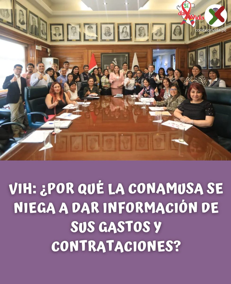 ConexionVida_pe's tweet photo. #Exclusivo
En un manto de secretismo se ha convertido la rendición de cuentas por parte de la #Conamusa que es el MCP del @GlobalFund para Perú. @Minsa_Peru
Lee la nota completa :
✍️ https://t.co/4BCTGaoucM https://t.co/dpF5nH7PKK