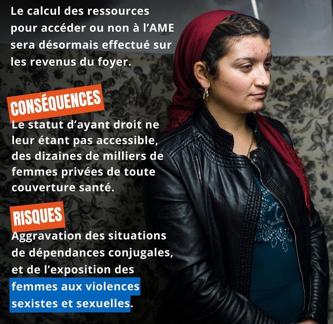 📣 @MdM_France lance l'alerte C'est en grande pompe que le gouvernement a constitutionnalisé l'IVG C'est à bas bruit qu'il s'apprête à réformer l'#AME en renforçant les violences sexistes et la précarité #PasDeSantéSansFéminisme #StopAuDoubleStandard