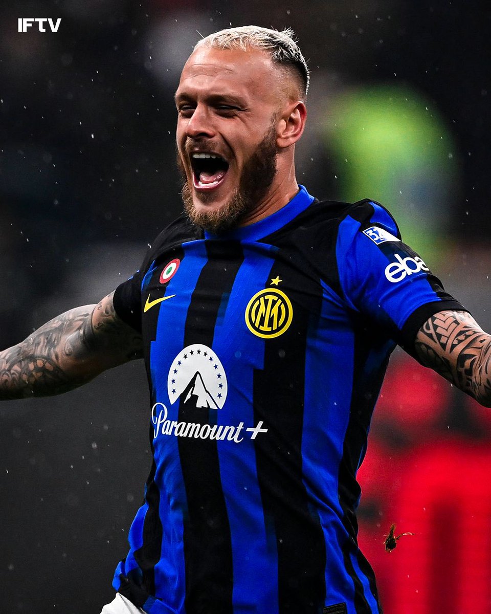 “Us Inter fans will have this day in our hearts until the end. I don’t think there’s anything more beautiful than this.” 🗣 Dimarco to DAZN 🖤💙