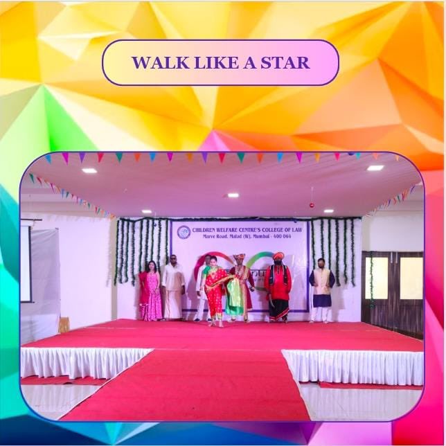 cwc_law's tweet photo. "✨ Day 03 of Indradhanush 2k24 at Children Welfare Centre's College of Law was all about making memories! From the mesmerizing ramp walk to the heartwarming faculty stroll, we ended the fest on a high note, cherishing the combined activities of three days of fun and festivities. https://t.co/D2wZHCEz00
