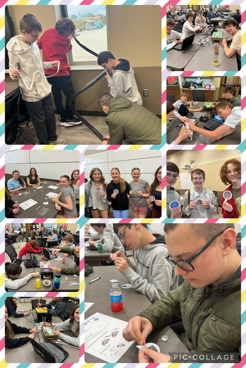 Discover Engineering Day with UNL and Nebraska 4H extension office for 8th grade HALE at TTCC last week! #WhatWeDoAtValleyView #EPSAchieves