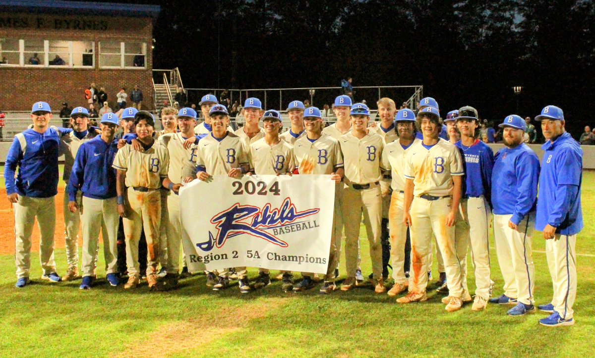 FerrellonFM983's tweet image. Congratulations @byrnesbaseball 
Region 2-5A Baseball champions