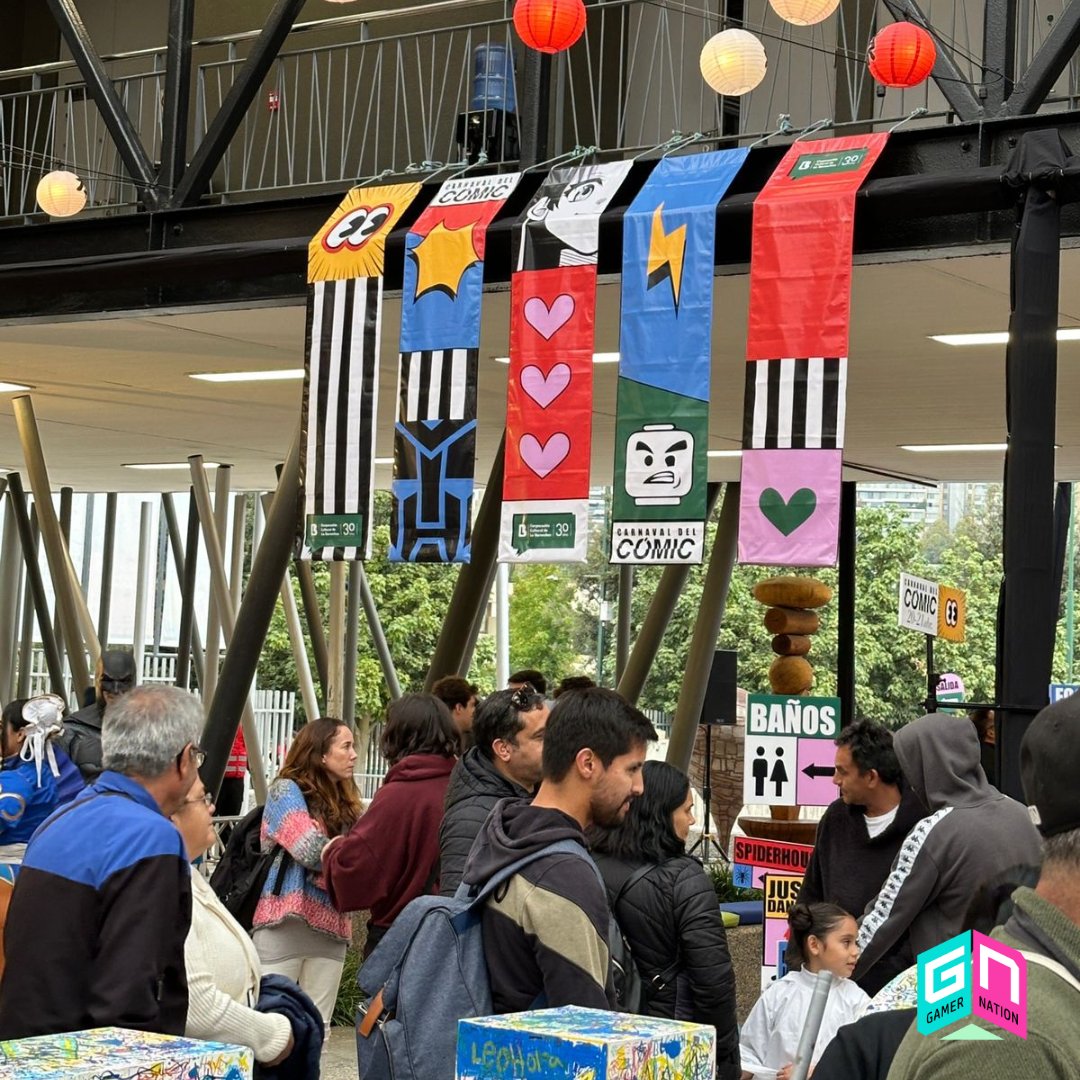 El pasado domingo estuvimos visitando lo que fue el #CarnavalDelCómic en el Centro Cultural El Tranque! Les dejamos algunos de los increíbles cosplays y más cositas que pudimos ver durante el día 📸😁