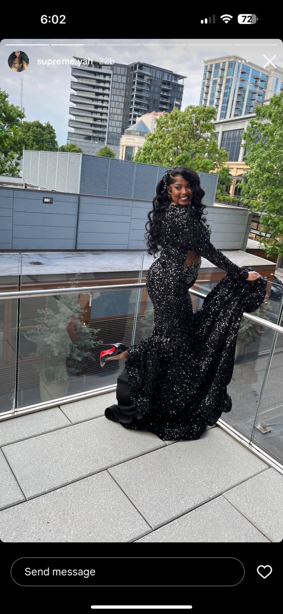 xo_69ChocoDeLuX's tweet image. My neice ate bad for her senior prom🥹😍🫶🏾😌 #ProudAuntMoment