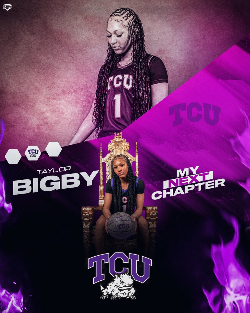 Congratulations to @taylor_bigby on her new chapter 🟣⚫️🐸 @GoFrogsMC