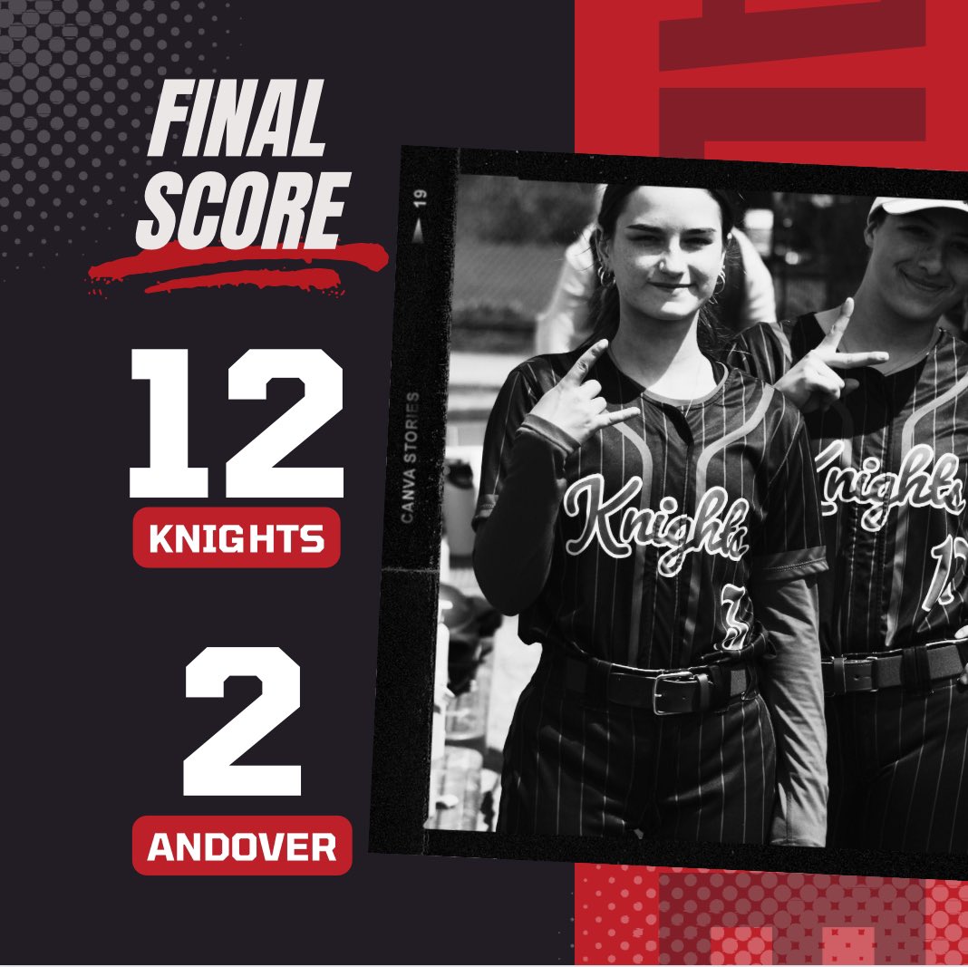 Brigid Gaffny notched 12 Ks in the circle as NA got the 12-2 W over Andover Monday. Gaffny had a 2 run 💣 & Ella Mancuso hit a solo homer as well to open it up in the 5th.