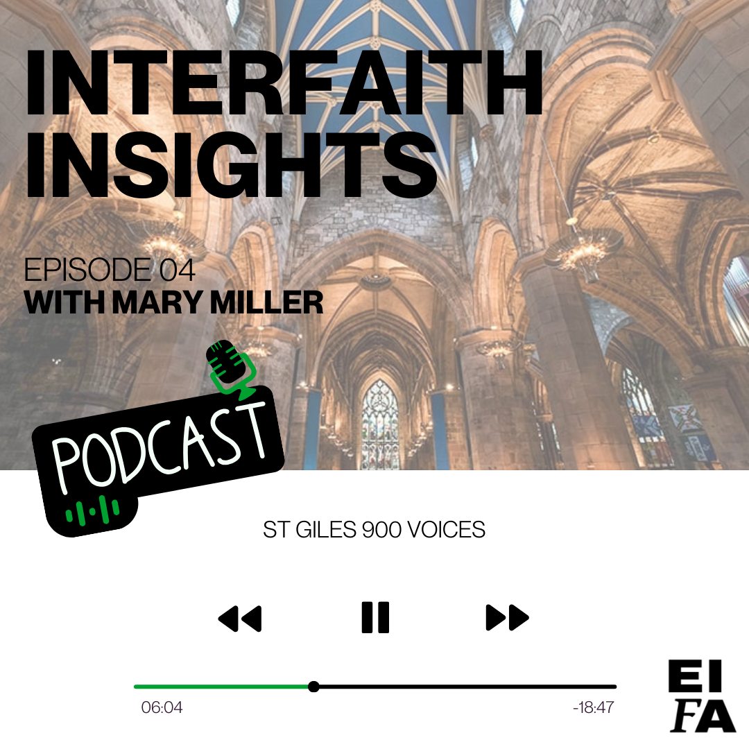 Dive into the rich tapestry of St Giles Cathedral's 900 Voices project with our latest episode of Interfaith Insights! Join us as we explore the visionary journey of Mary Miller, whose creative brilliance has shaped cultural landscapes across continents. tinyurl.com/mvjmxwhr