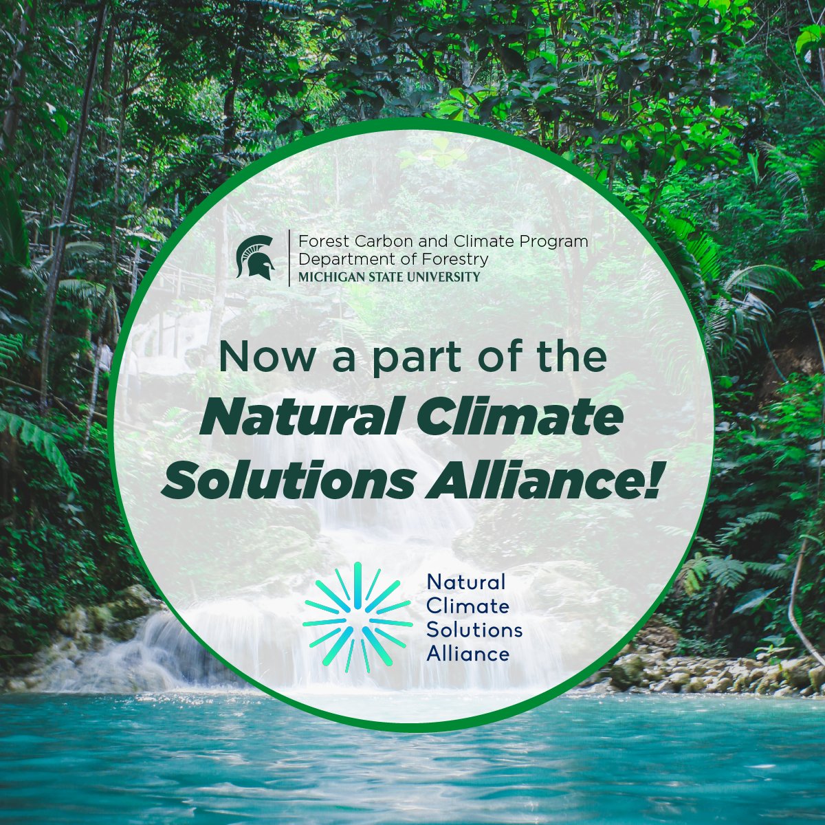 We are thrilled to announce that we have teamed up with the Natural Climate Solutions Alliance! Our membership in the NCSA is a testament to our commitment to advancing science-based solutions for climate change. bit.ly/49VzMG4 #ClimateAction #NCS