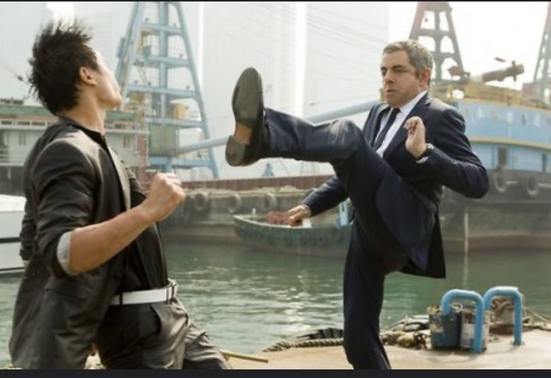 These people are clowns who think they’re living in their own James Bond movie.

It’s more like Mr Bean’s version of James Bond — Johnny English.

Call this Johnny English and the Plasmic Echo.