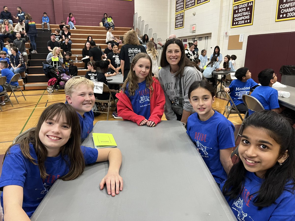 Here we go! Good luck at <a href="/Naperville203/">Naperville 203</a> 37th Battle of the Books! Thank you, <a href="/beebegoffK5/">Donna Goff</a> for keeping the spark going. 🐾 📚@Beebeprincipal