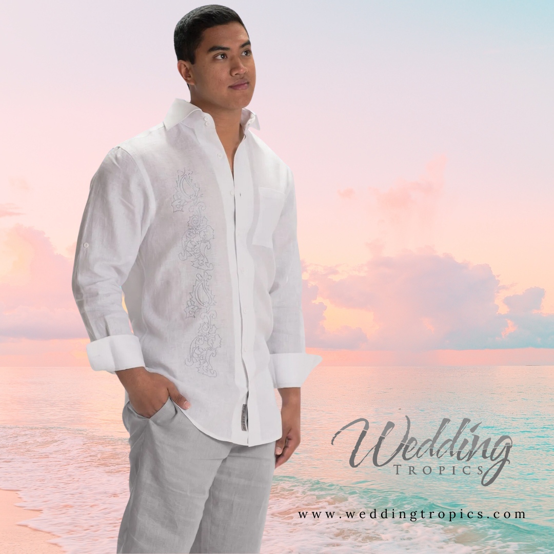 WeddingTropics's tweet image. Make a statement with intricate details and impeccable tailoring. 👔✨ 

Elevate your wardrobe today!

🌐 weddingtropics.com

#CoastalFashion #BeachEssentials #SunnyGetaway #LinenLuxury #ResortFashion #BeachWear #LinenLove #IslandVacation #SeasideElegance #TravelFashion