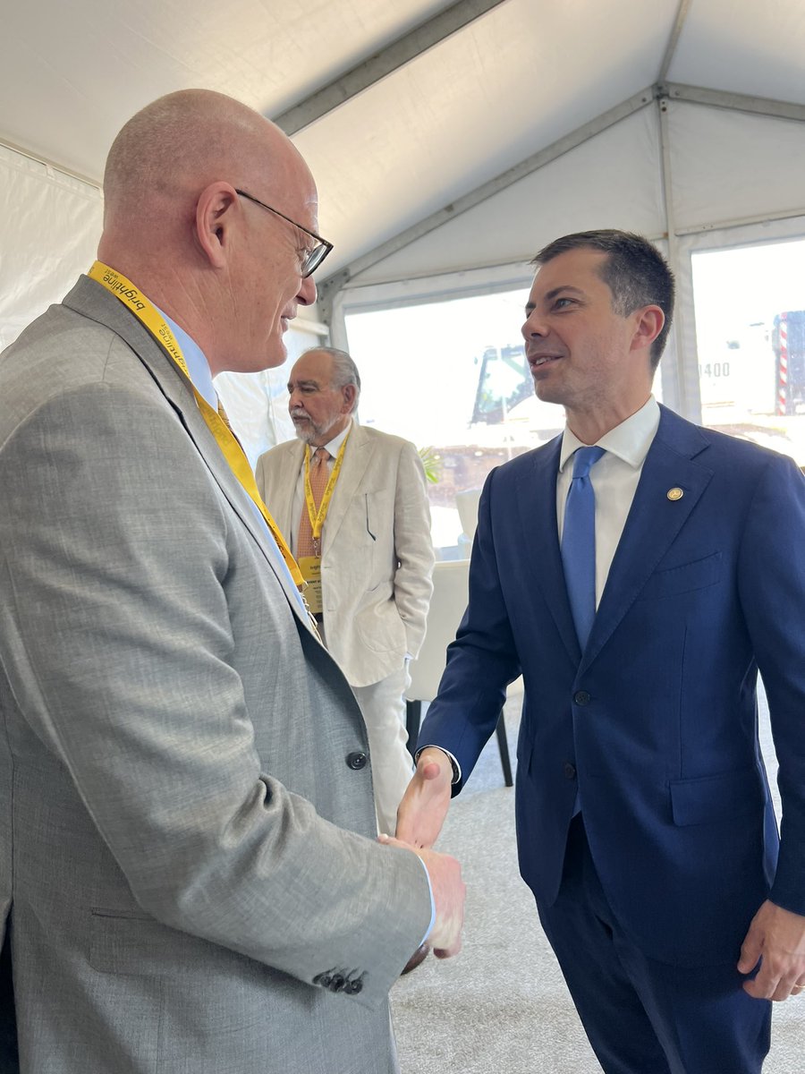 Exciting day celebrating milestone groundbreaking & all great things to come with high-speed rail in CA and Las Vegas. Looking forward to continued great partnering strategies w/@CaHSRA & @BrightlineWest to bring next level transportation! @CAgovernor @ToksOmishakin @CaltransHQ