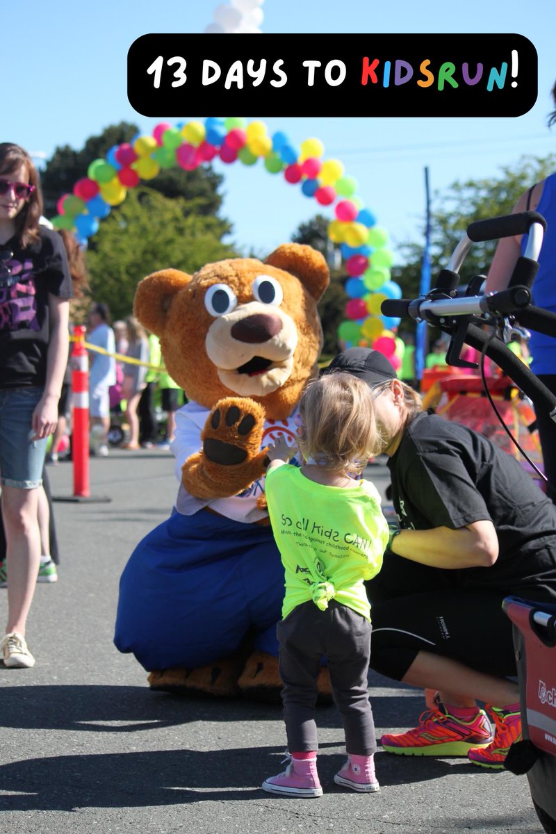 T-13 days until the 15th annual KidsRun Victoria! T-shirts are now first come first serve for those who register, so make sure you register using the link in our bio! 🩵🩷🕊️

#forthekids #kidsrunvictoria #ourvichospitals #soallkidscan