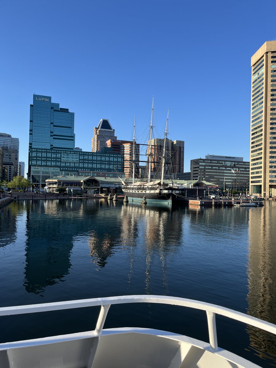 Getting ready to set sail on the Majesty for a dinner cruise around #Baltimore! #Pathobiology2024